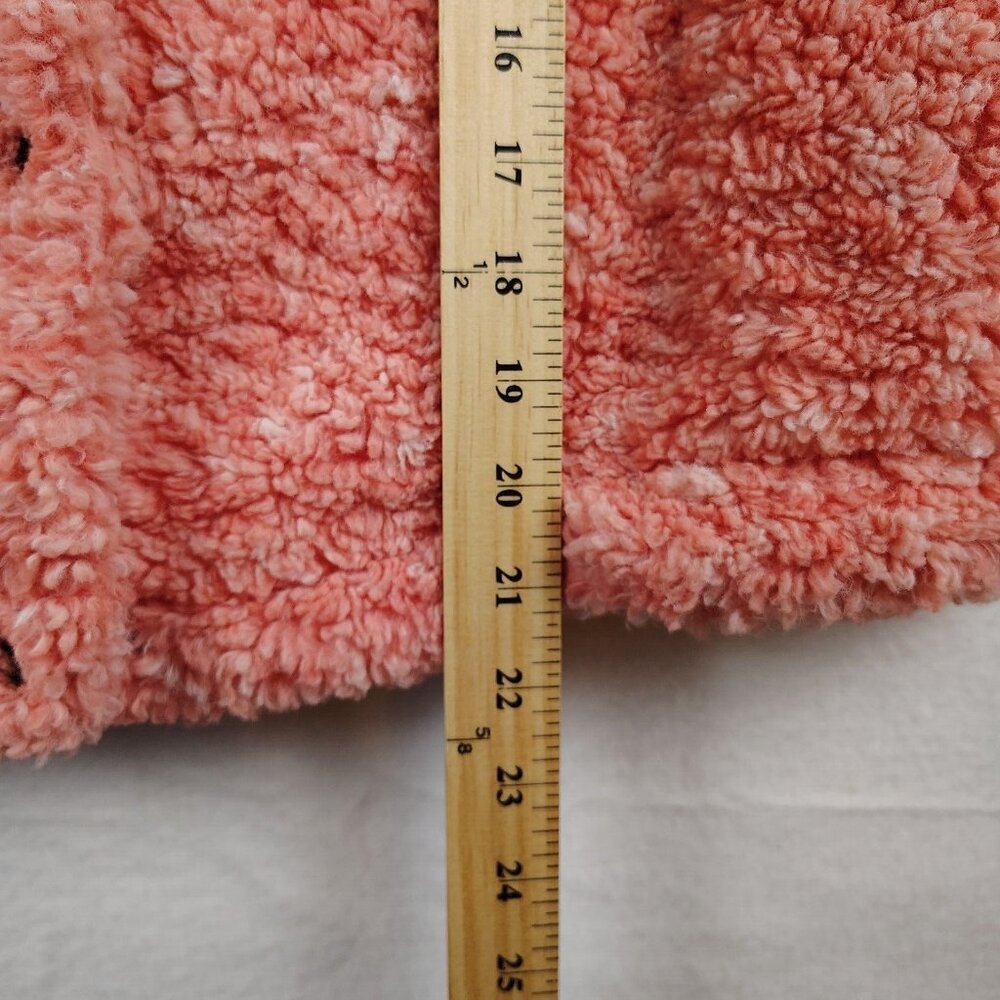 We the Free Jacket Womens XSmall Teddy Swing Faux Fur Peachy Pink - Picture 12 of 14